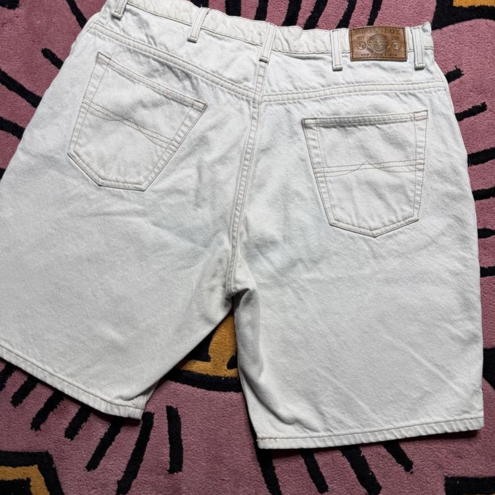 Bugle Boy × Vintage Vintage 90’s Bugle Boy Denim Jean Shorts Size 36 Size US 36 / EU 52 - 8 Thumbnail