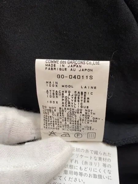 Comme des Garcons Comme Des Garcons Black and white retro stitching geometri Size S / US 4 / IT 40 - 6 Thumbnail
