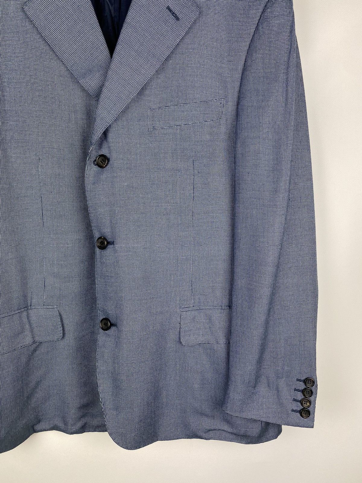 Canali Canali men’s bamboo blazer jacket sport coat size US 42 Size 42R - 8 Thumbnail