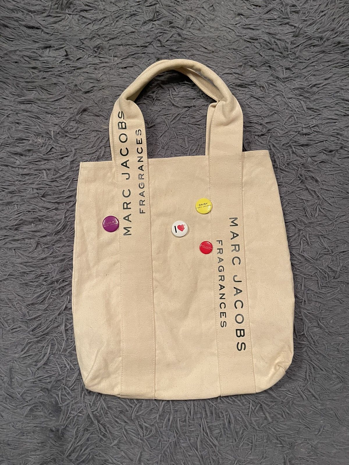 Marc Jacobs canvas tote bag
