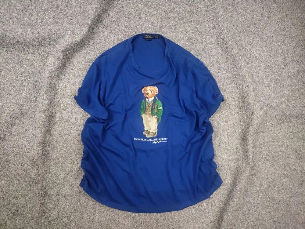 Polo Ralph Lauren Polo Bear By Ralph Lauren Logo Vintage T-Shirt Retro Tee Y2K Size US XL / EU 56 / 4 - 1 Thumbnail