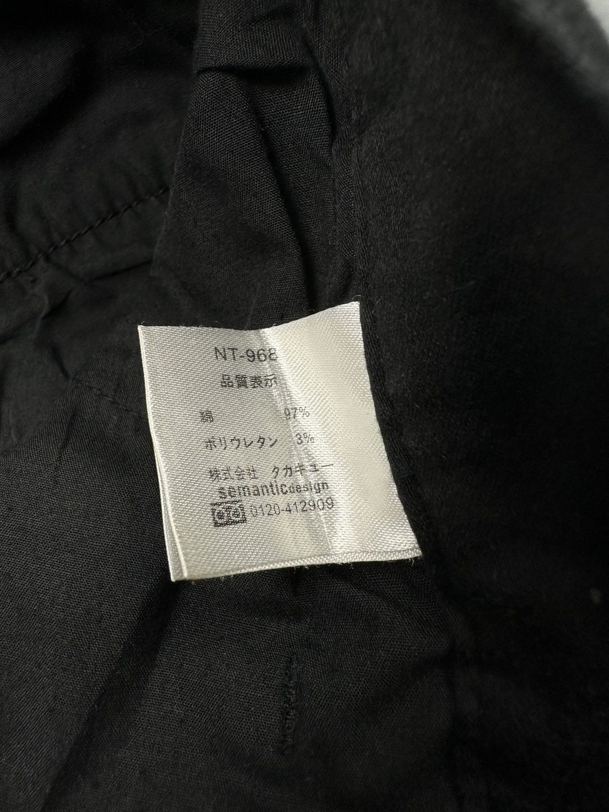 If Six Was Nine × Le Grande Bleu (L.G.B.) × semanticdesign 🔥Sick🔥Semantic Design Bondage Multi Pocket Pants Size US 31 - 12 Thumbnail