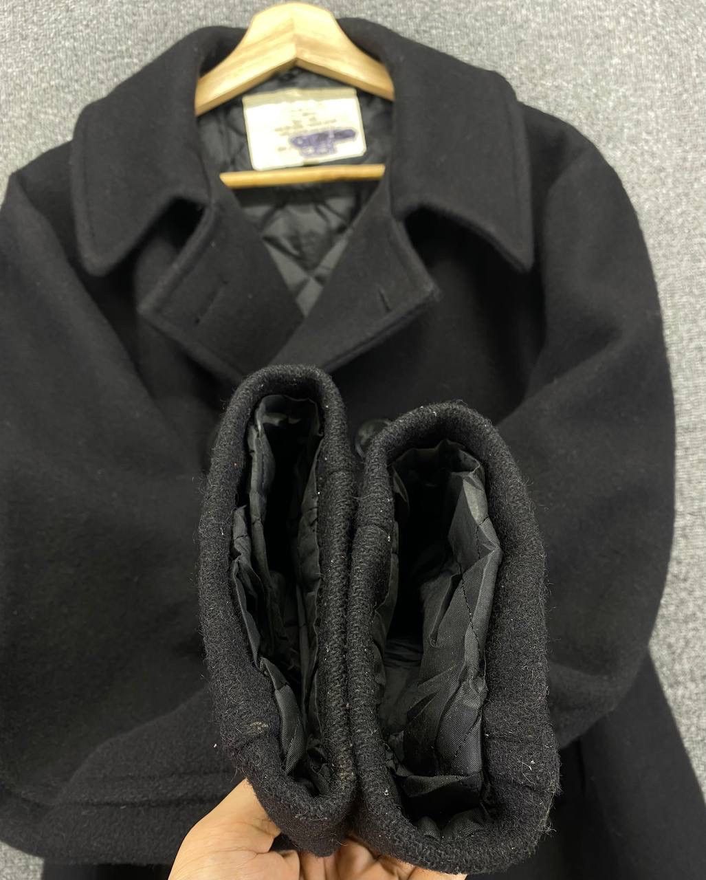 Fidelity Vintage Fidelity Made In Usa Heavy Coat Wool Jacket Size US L / EU 52-54 / 3 - 10 Thumbnail