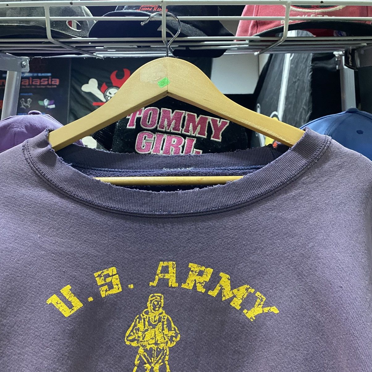 Alpha Industries × Vintage VTG Alpha Industries US ARMY AIR FORCE DISTRESS SUN FADED Size US S / EU 44-46 / 1 - 8 Thumbnail
