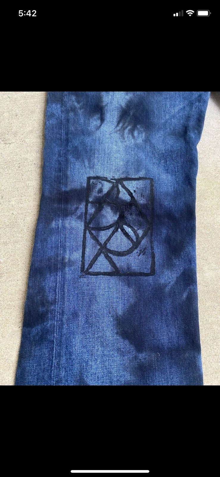 Denim & Supply Ralph Lauren Hand dyed RL Jeans Denim and Supply co 31x32 Size US 31 - 11 Thumbnail