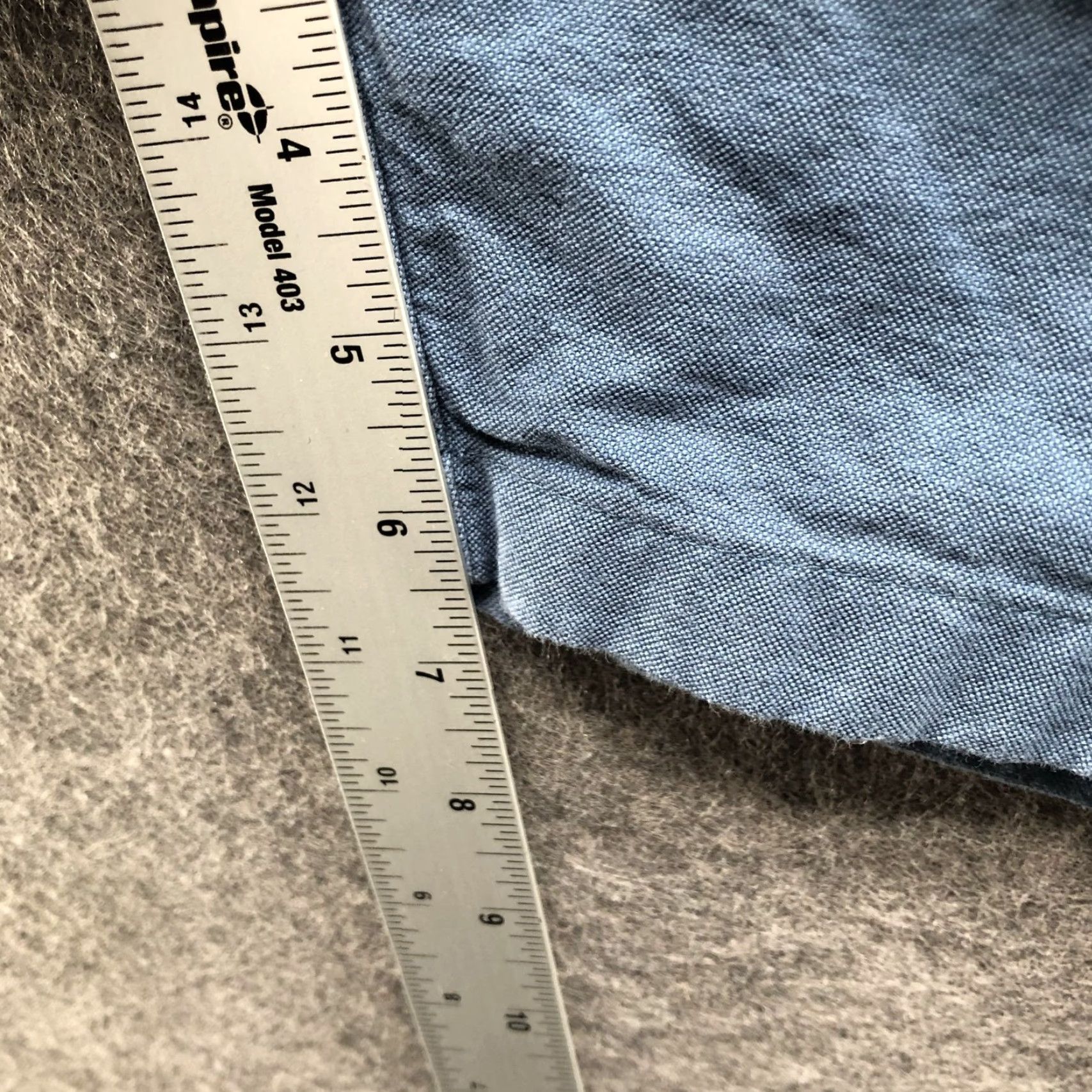 J.Crew J. Crew Tripper Short Mens XL Dusty Blue Cotton Pull On 7'' Flat Front Size US 36 / EU 52 - 5 Thumbnail