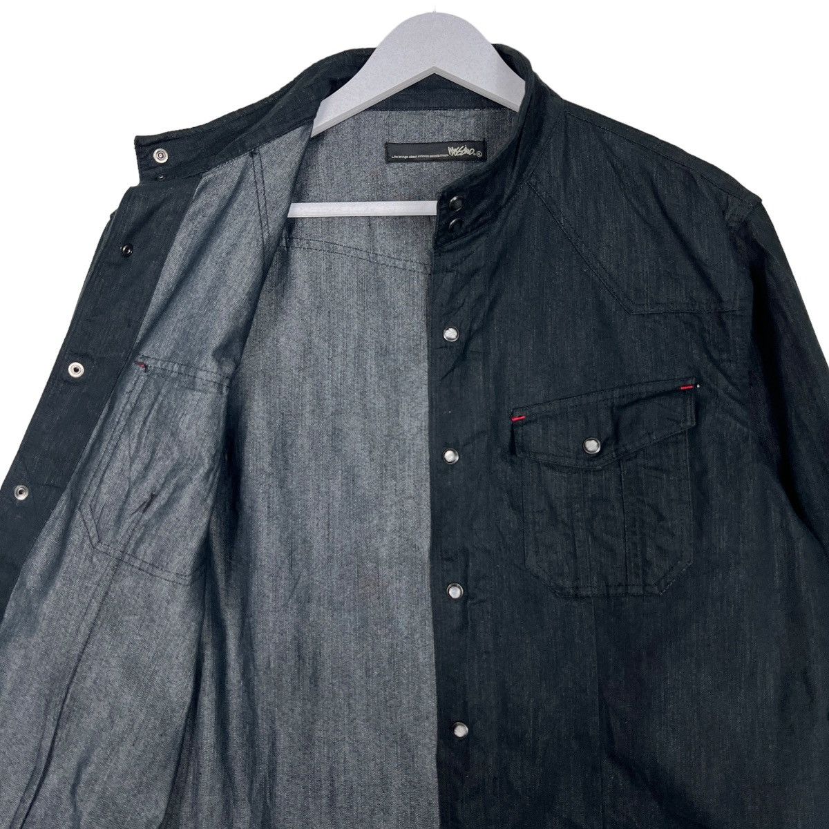 Mossimo 🔥 BLACK MOSSIMO SHIRT JACKET Size US M / EU 48-50 / 2 - 10 Thumbnail
