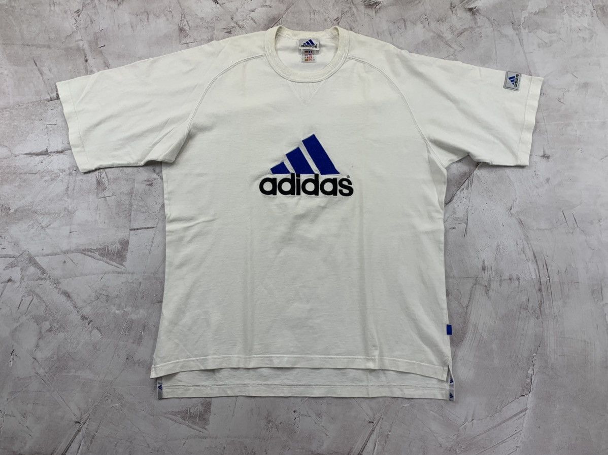 Adidas × Vintage Mens vintage t shirt Adidas Size L Size US L / EU 52-54 / 3 - 1 Thumbnail