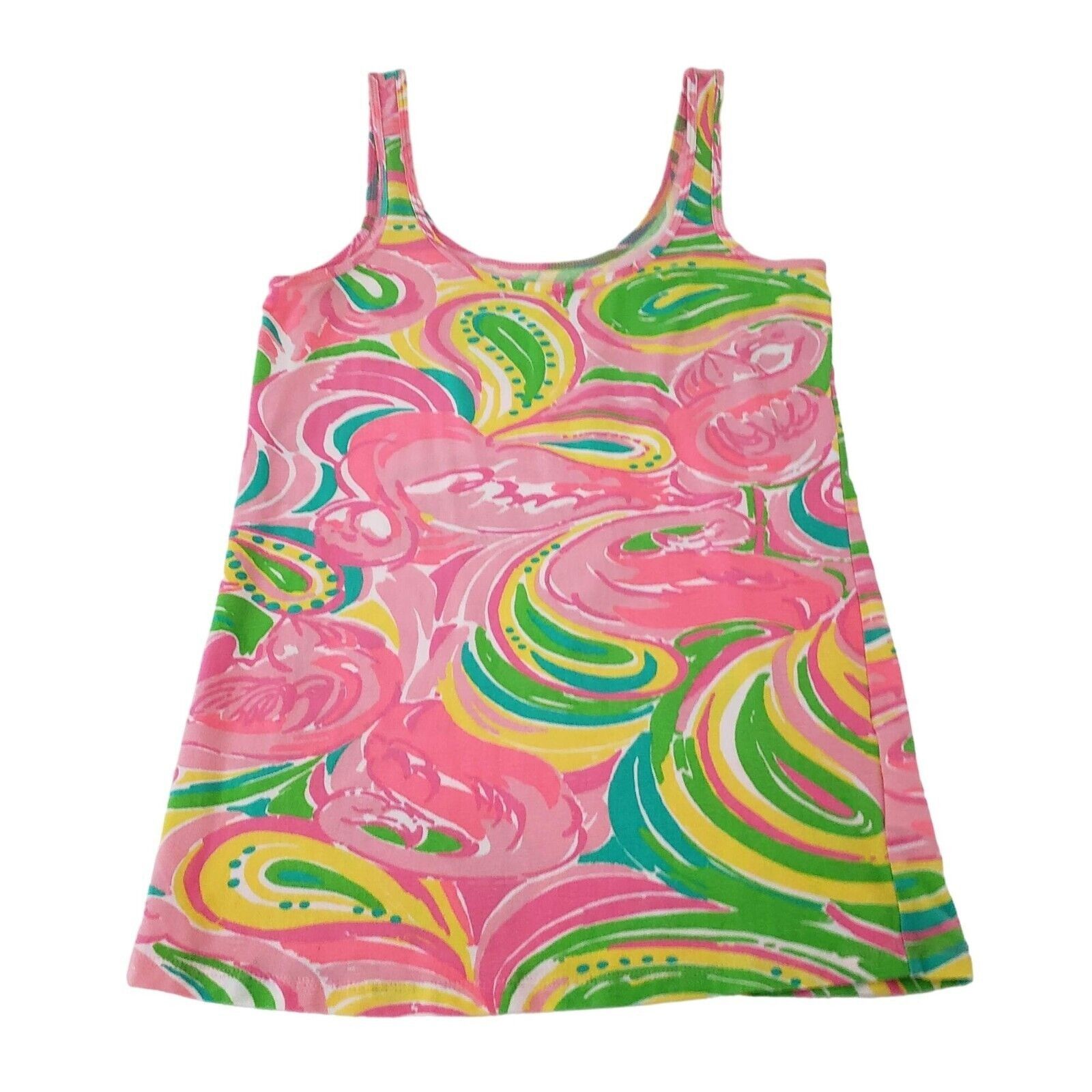 Lilly Pulitzer Lilly Pulitzer Flamingo Tabbie Tank Womens Size Small Cotton Size S / US 4 / IT 40 - 1 Thumbnail
