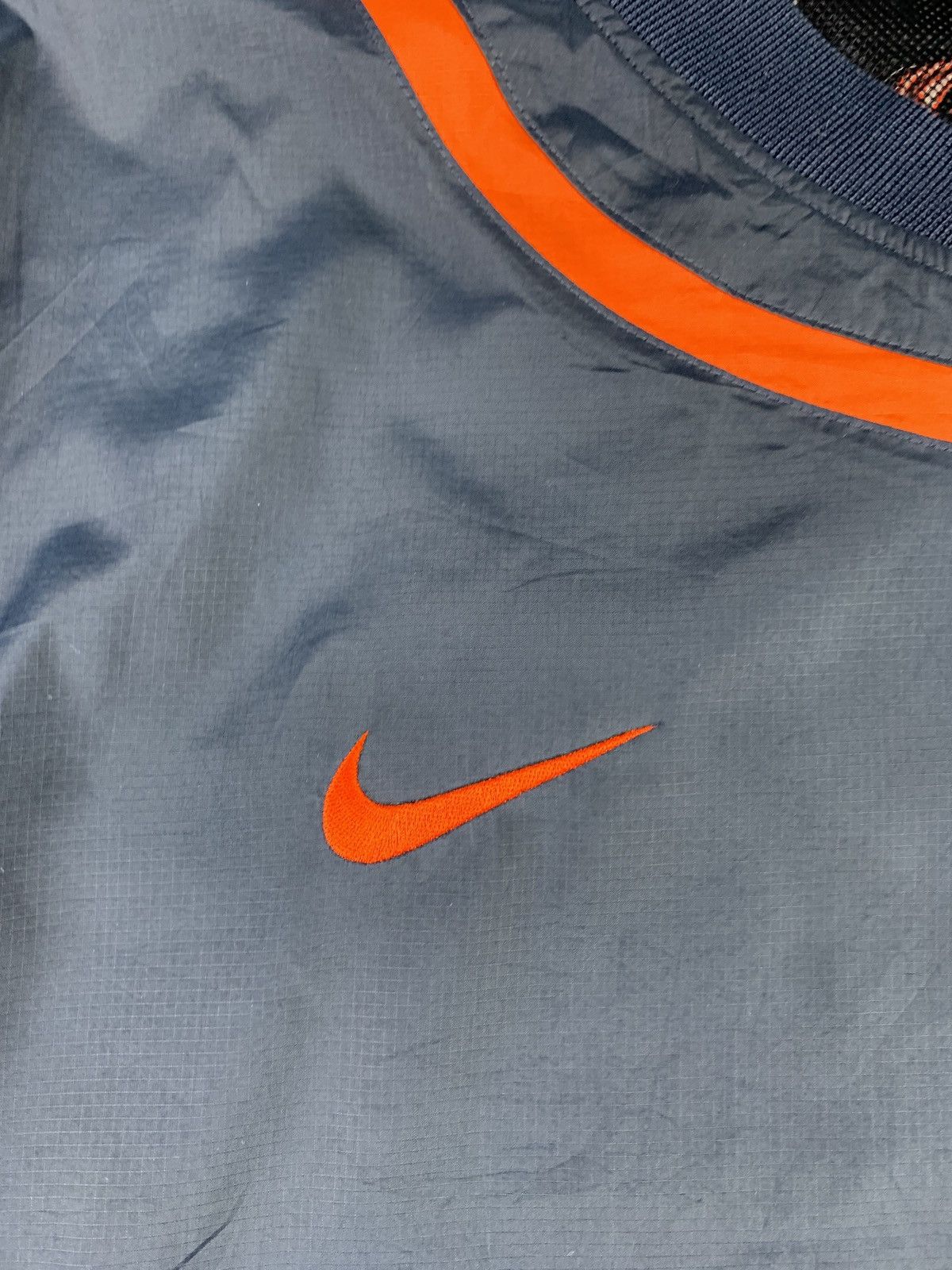 Nike 2000s Nike T90 Soccer Small Swoosh Pullover Training Jacket Size US XL / EU 56 / 4 - 3 Thumbnail