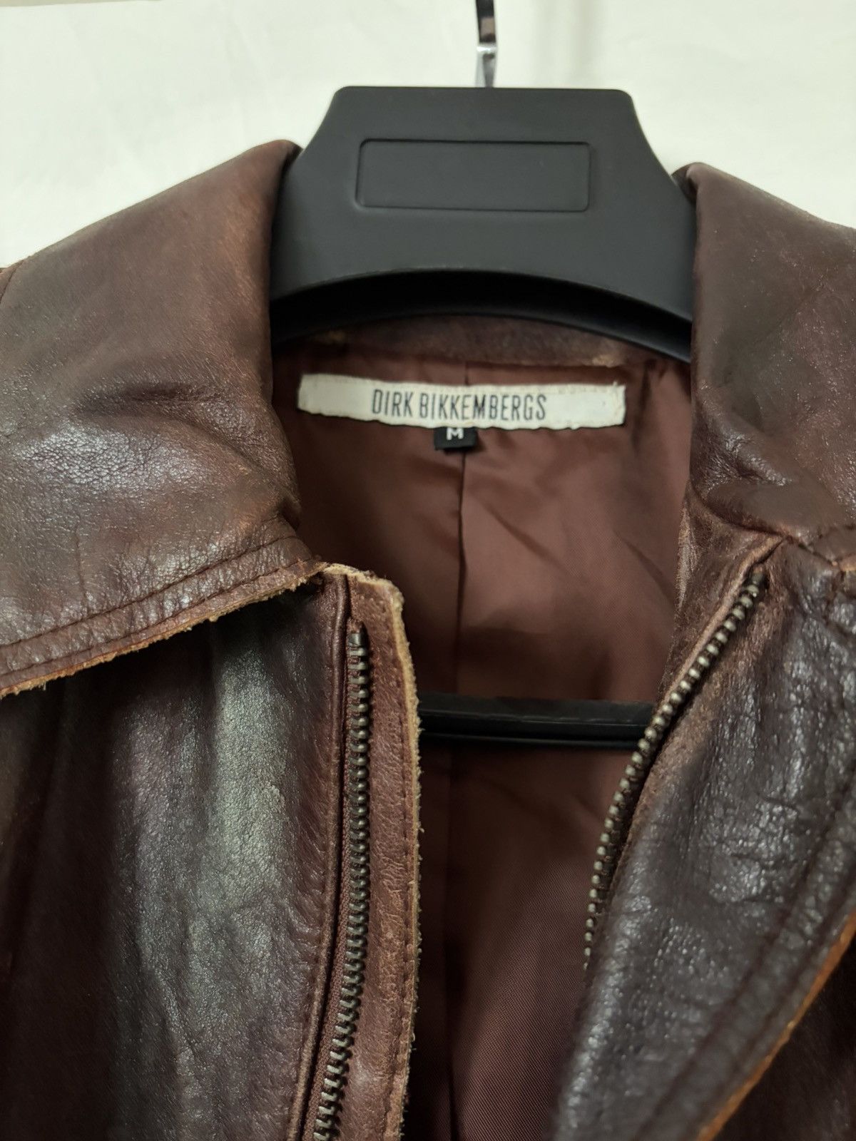 Dirk Bikkembergs Dirk Bikkembergs Leather Coat Archival Size US S / EU 44-46 / 1 - 3 Thumbnail