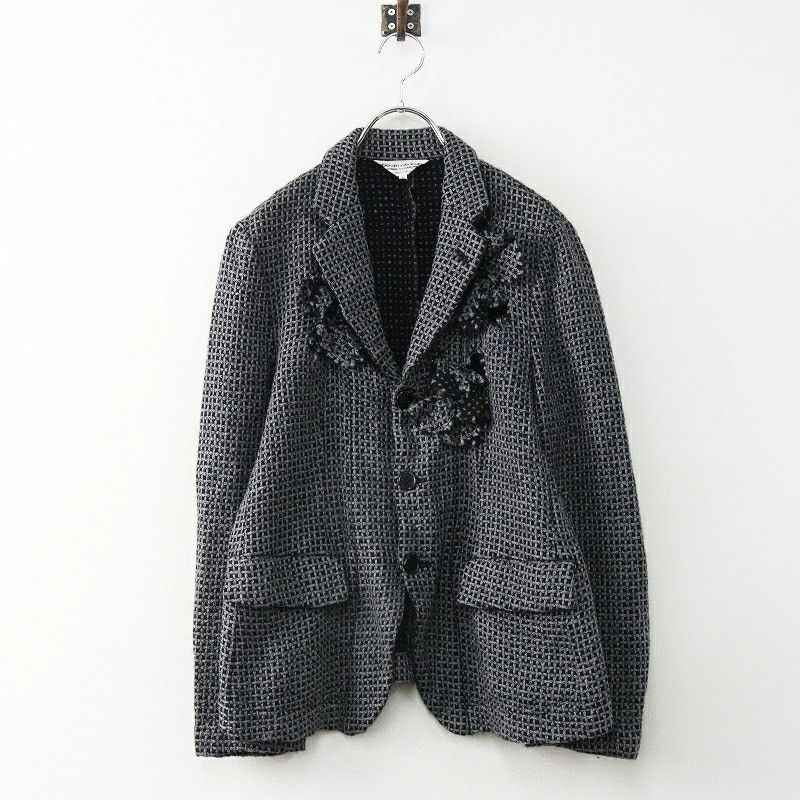 Comme des Garcons Archive Robe de Chambre Comme des Garcons Flower Jacket coat Size L / US 10 / IT 46 - 1 Thumbnail