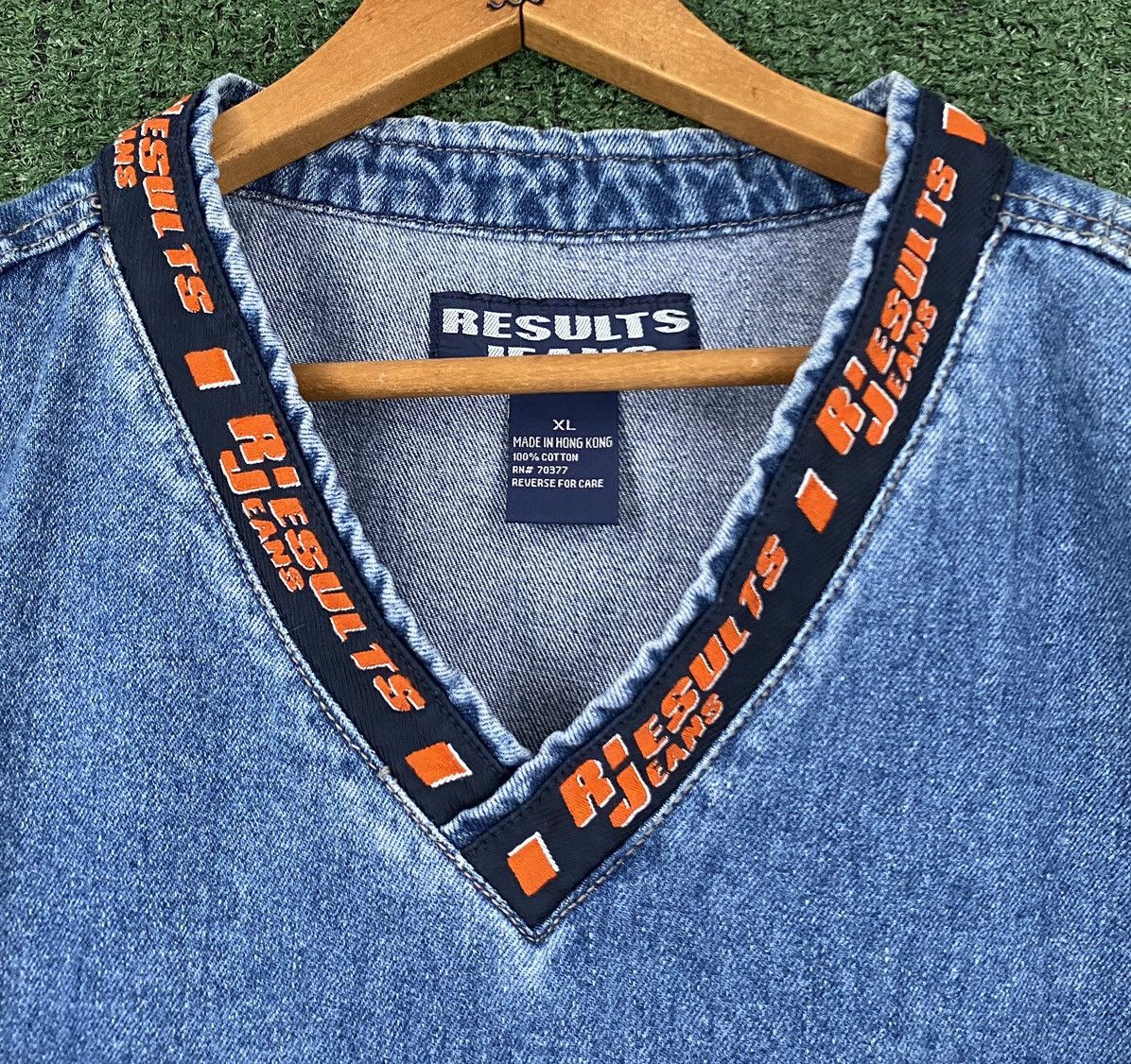 Other VTG 90s Result Jeans Hip Hop Streetwear Jean Shirt Mens XL Size US XL / EU 56 / 4 - 4 Thumbnail