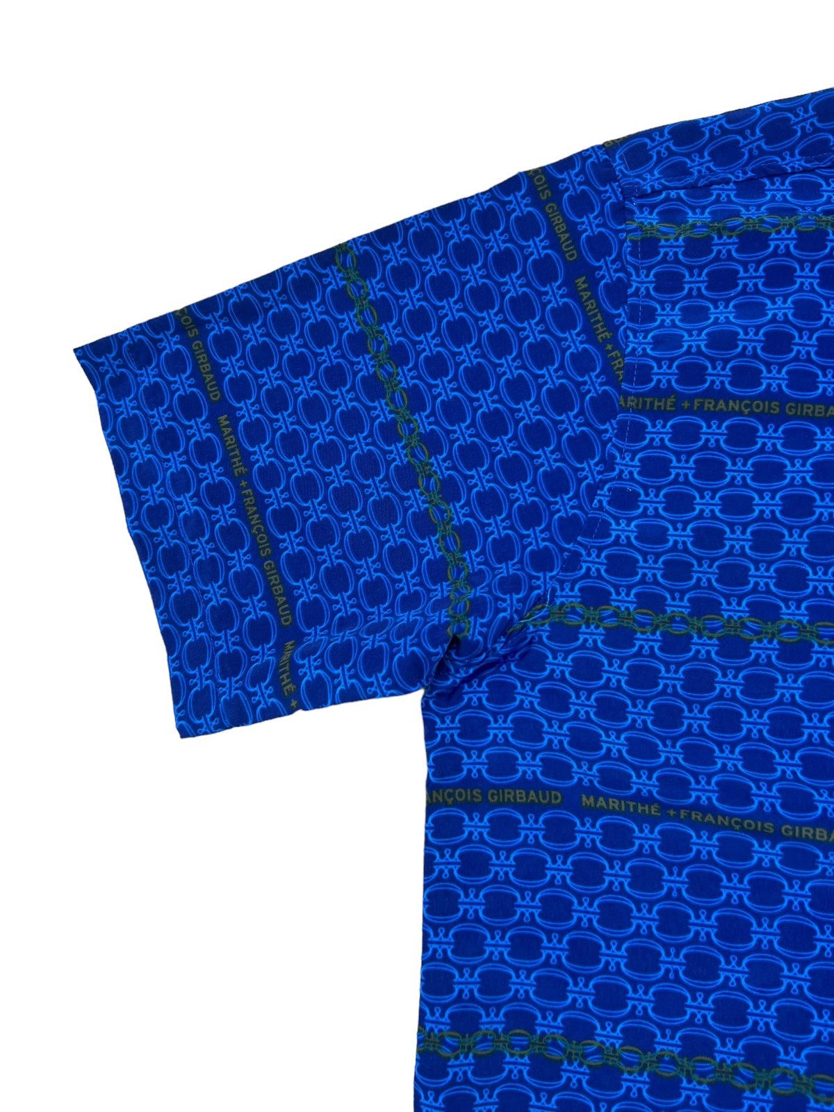 Marithe + Francois Girbaud VTG 90s Marithe Francois Girbaud Spell Out Oversized Shirt Size US M / EU 48-50 / 2 - 4 Thumbnail