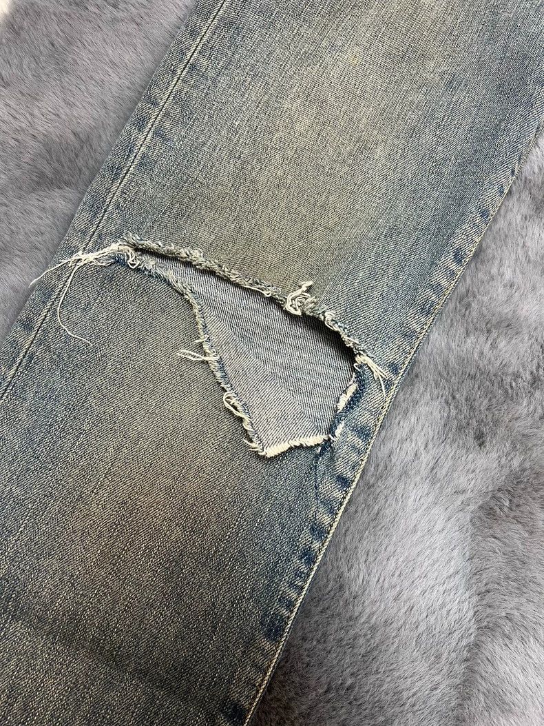 Saint Laurent Paris Saint Laurent Paris Yellow mud washing, blue knife cutting Size US 32 / EU 48 - 6 Thumbnail