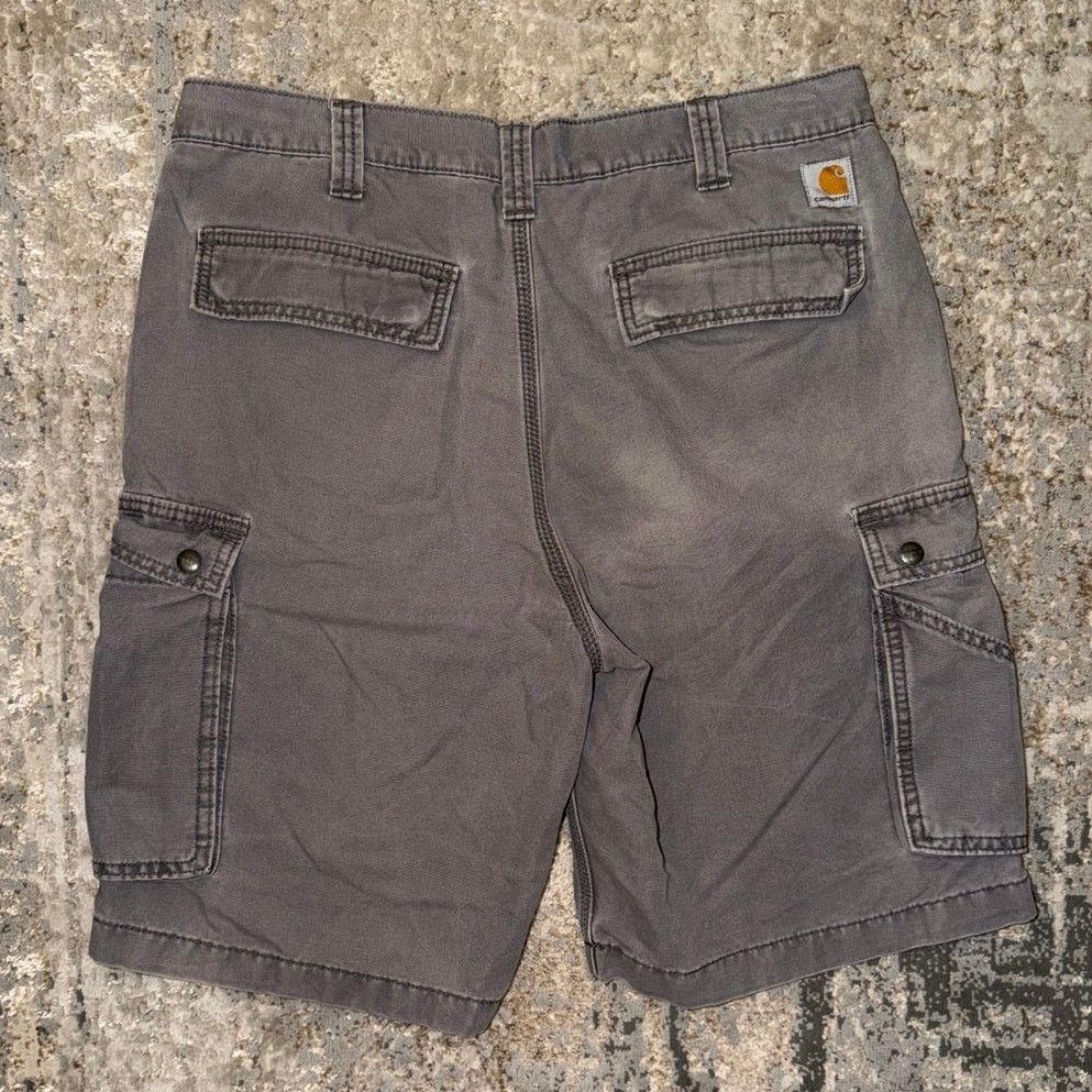 Carhartt Carhartt Grey Cargo Shorts Size 36 Size US 36 / EU 52 - 2 Thumbnail