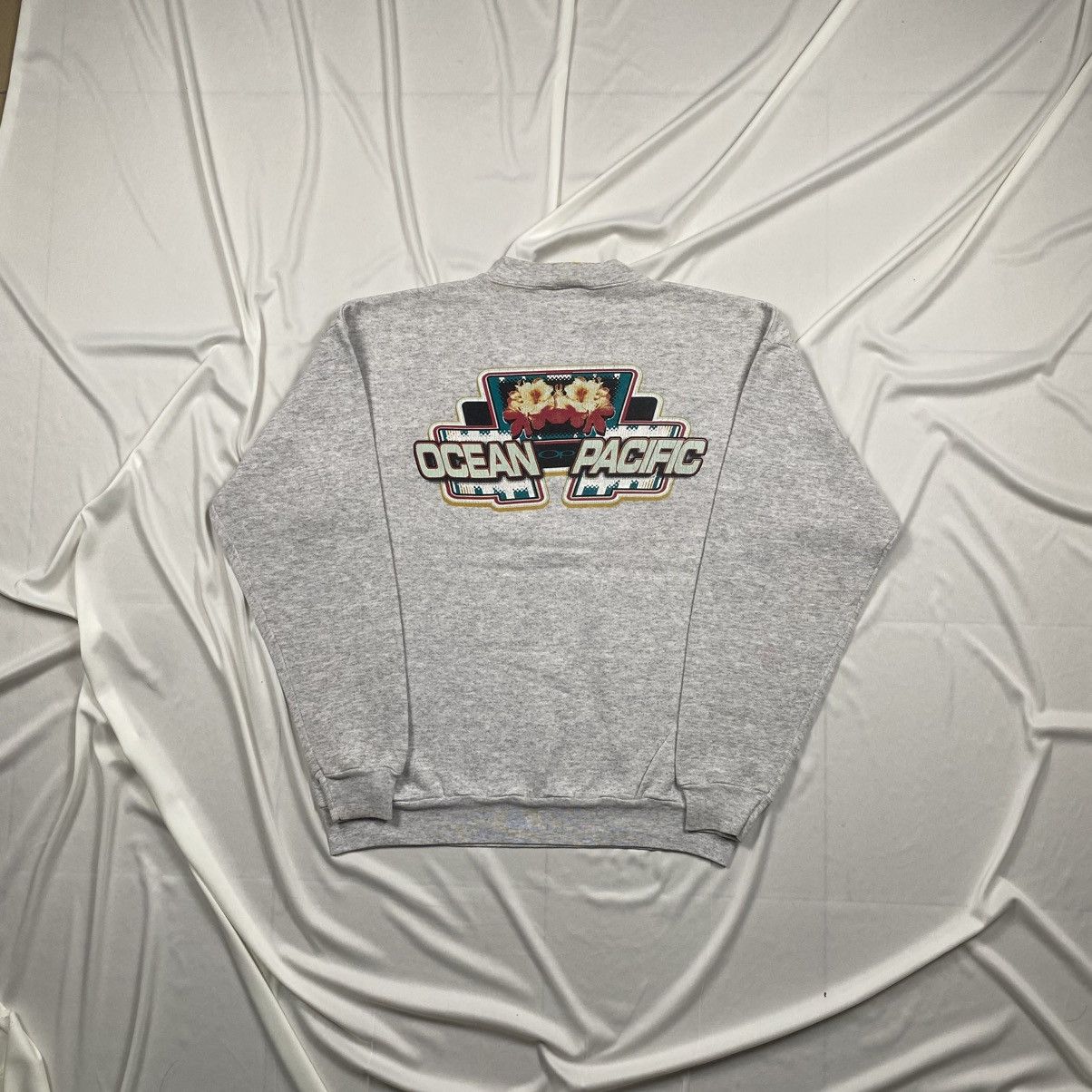 Ocean Pacific Rare Vintage 90s Ocean Pacific Surf Board Crewneck Size US M / EU 48-50 / 2 - 1 Thumbnail