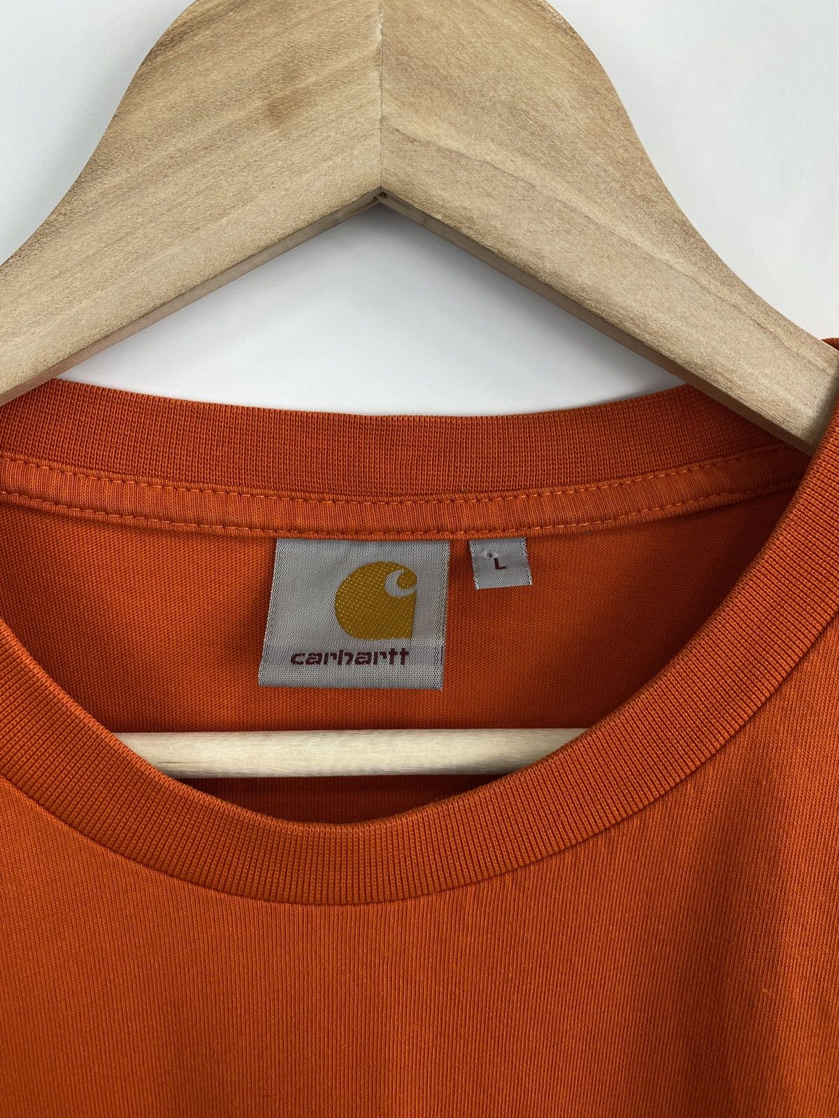 Carhartt × Carhartt Wip × Vintage 🇺🇸 Vintage 90s Carhartt T-Shirt Y2K Hype Rare Retro Size US L / EU 52-54 / 3 - 5 Thumbnail