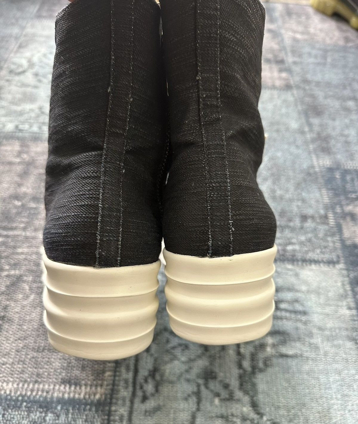 Rick Owens Rick Owens double-layer DRKSHDW platform Converse Size US 8.5 / EU 41-42 - 6 Thumbnail
