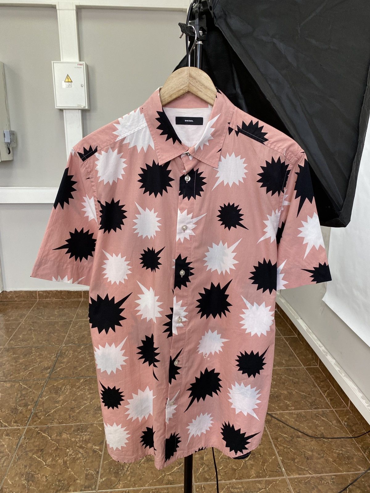 Diesel Y2K Diesel D76 Shirt Retro Hype Rare Hawaiian Size US XL / EU 56 / 4 - 1 Thumbnail