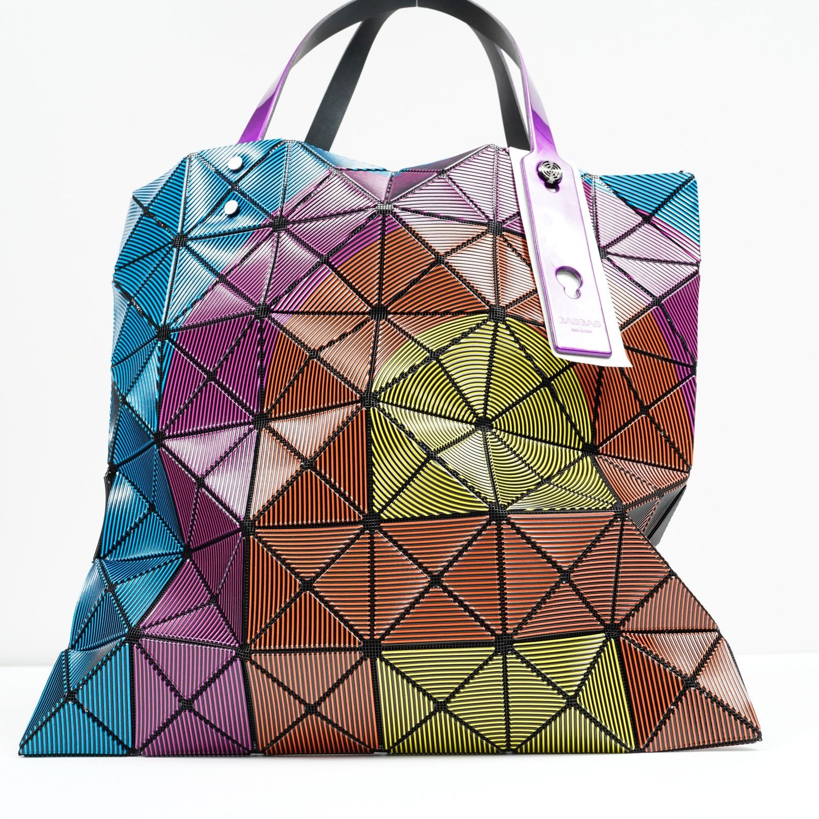 Issey Miyake Bao Bao BAO BAO ISSEY MIYAKE Track “B” Graphic Tote NWOT Size ONE SIZE - 18 Thumbnail