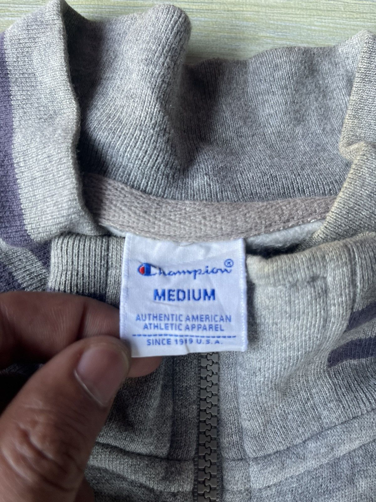 Champion × Vintage Vintage Champion Varsity Jacket Classic Logo, Ribbed Details Size US M / EU 48-50 / 2 - 3 Thumbnail