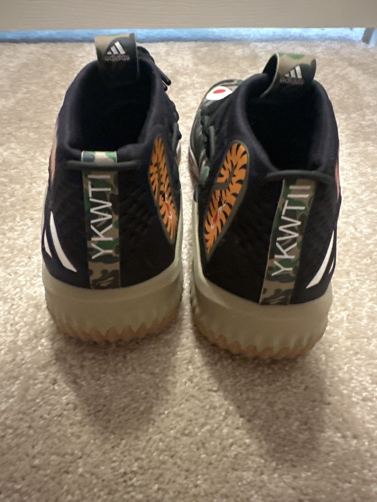 Adidas × Bape Bape x Adidas Dame 4 Bape Camo Size US 12.5 / EU 45-46 - 3 Thumbnail
