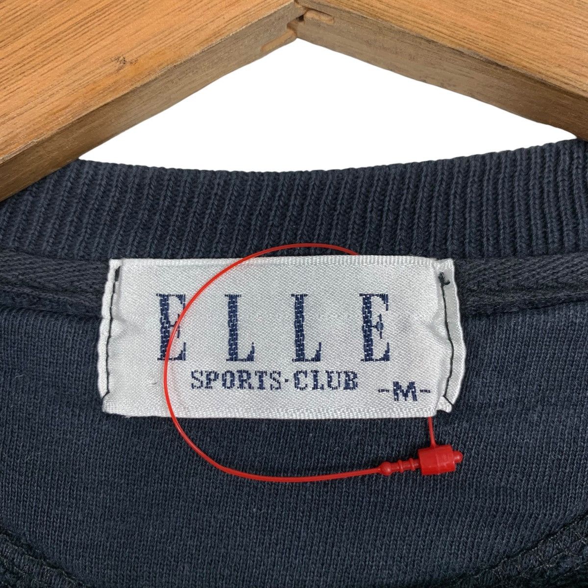 Japanese Brand ELLE Sport Club Embroidery Big Logo Sweatshirt #1878-C82 Size US M / EU 48-50 / 2 - 11 Thumbnail