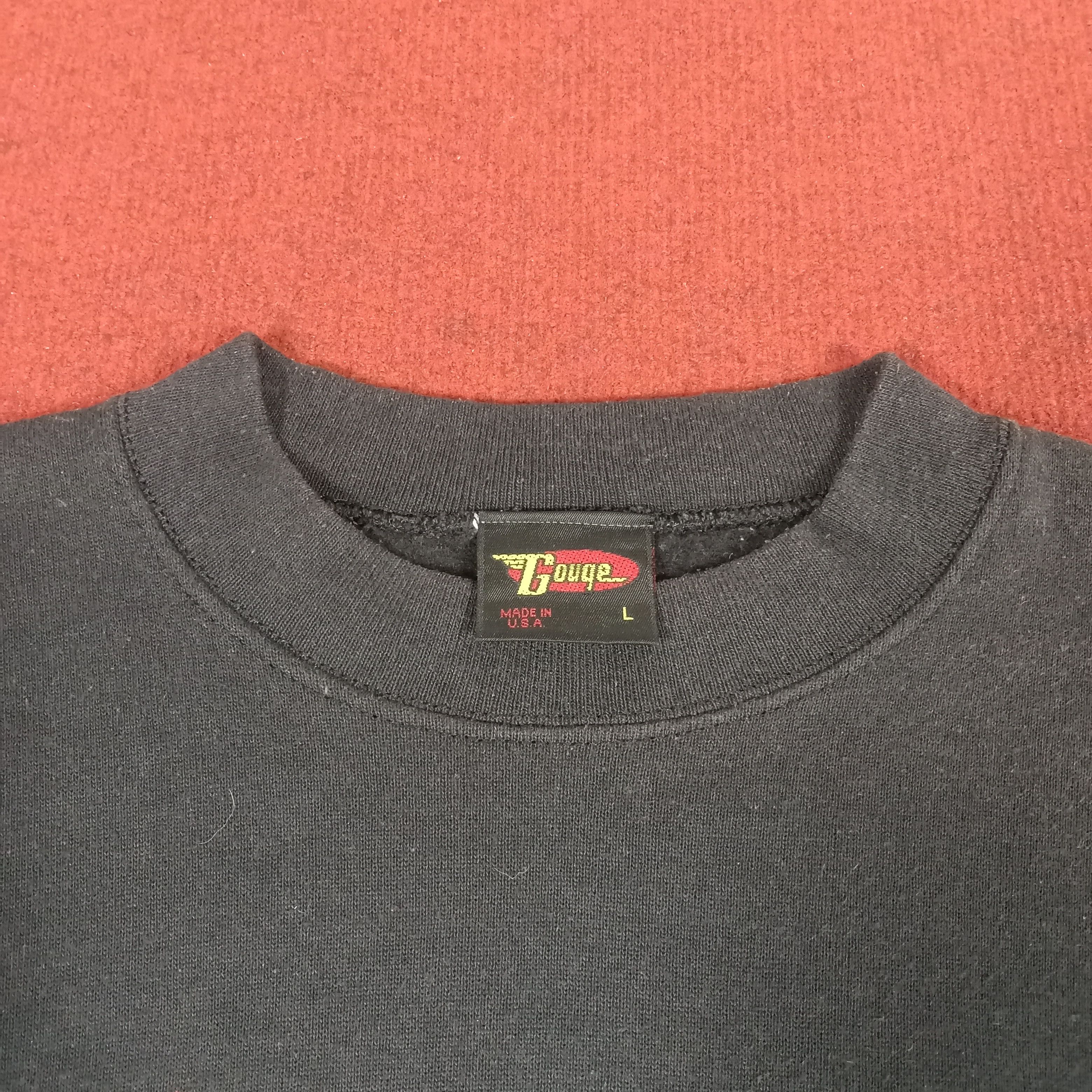 Vintage Gouge Skateboard Style Sweatshirt dp1 Size US L / EU 52-54 / 3 - 6 Thumbnail