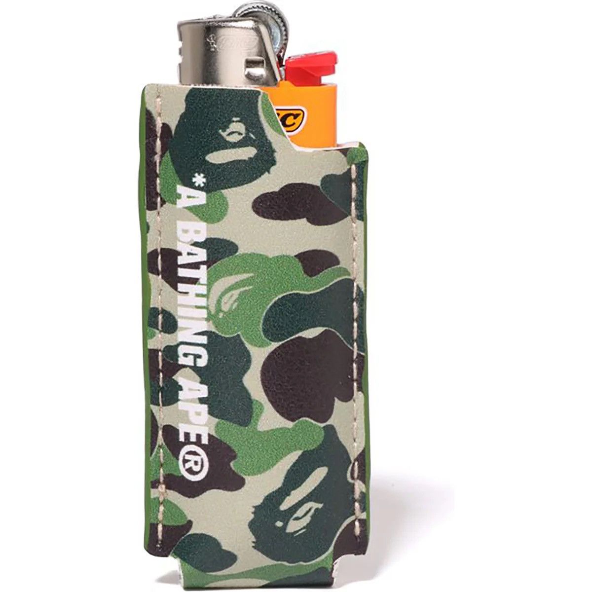 Bape Bape green camo leather lighter case Size ONE SIZE - 1 Thumbnail