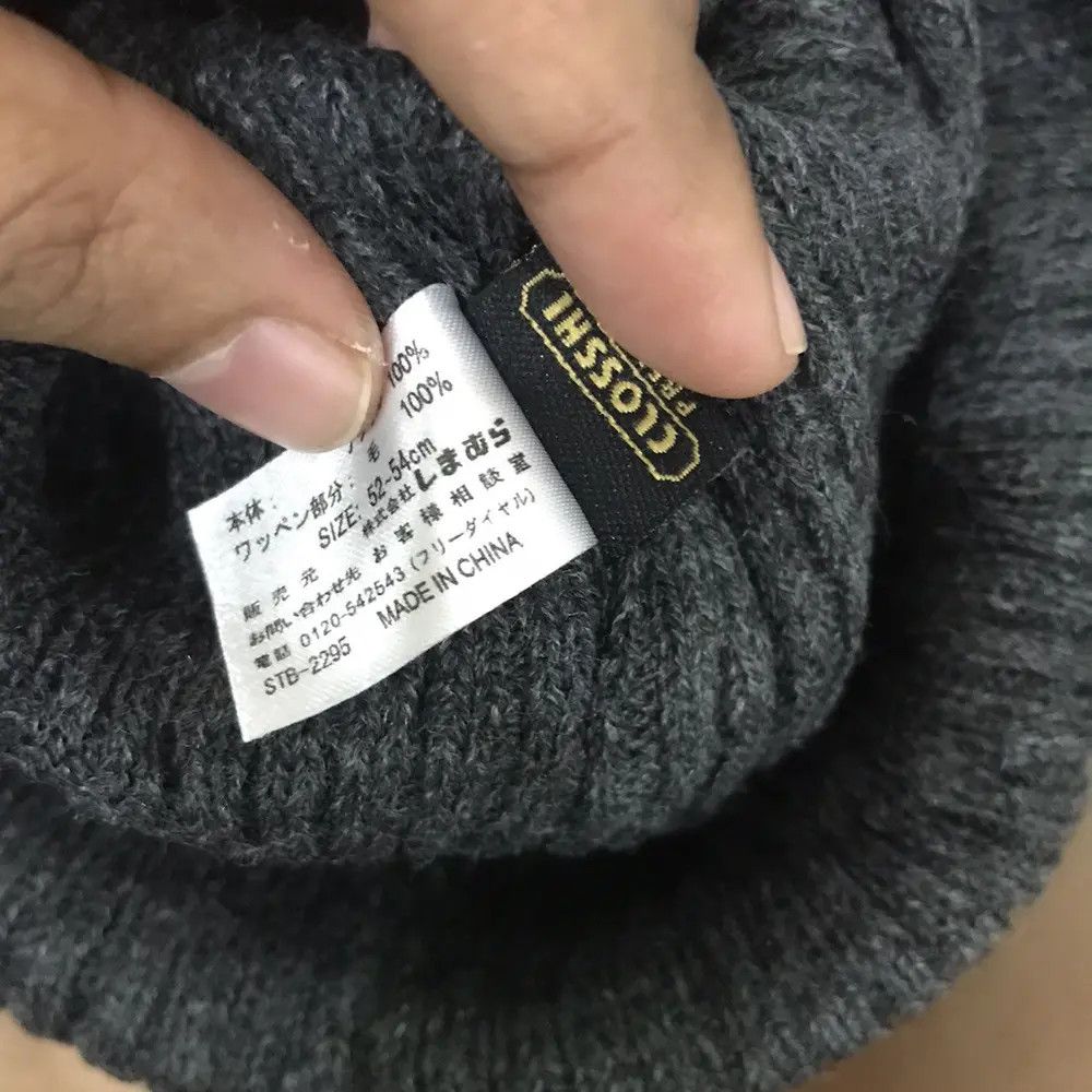 Harris Tweed × Vintage Harris Tweed x Closshi Beanie hat Size ONE SIZE - 6 Thumbnail