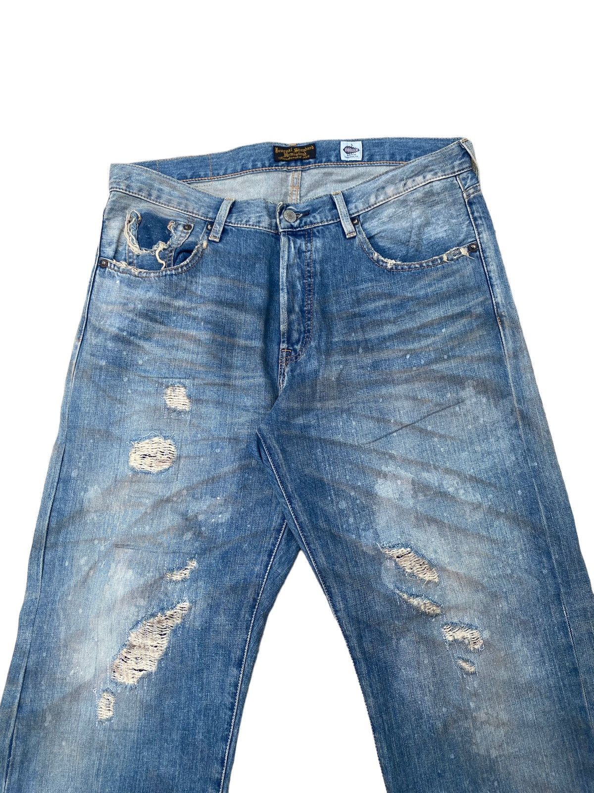 Journal Standard Journal Standard Acid Wash Distressed Pant Size US 34 / EU 50 - 3 Thumbnail