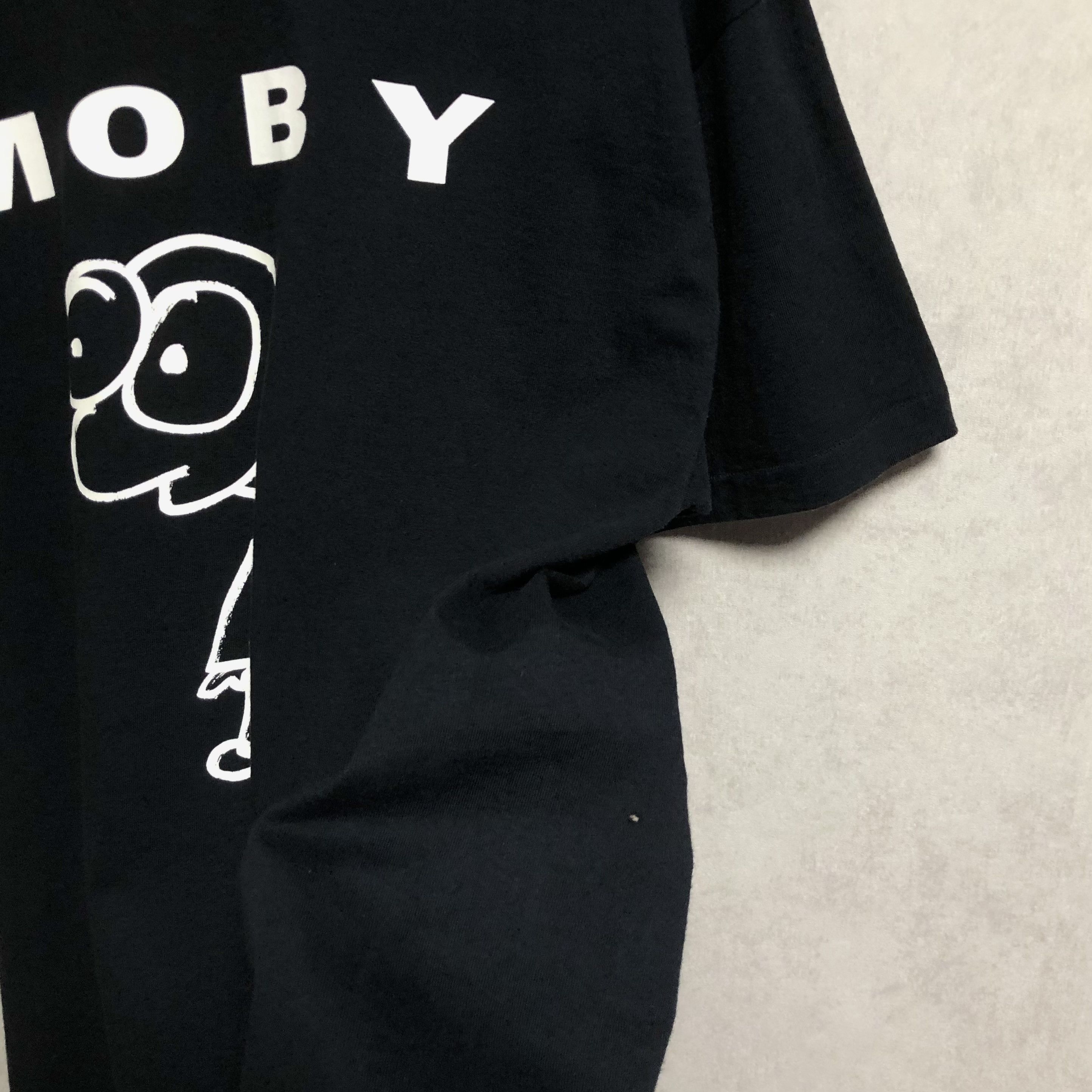 Band Tees Vintage 1995 MOBY Everything Is Wrong Tee Size US XL / EU 56 / 4 - 9 Thumbnail