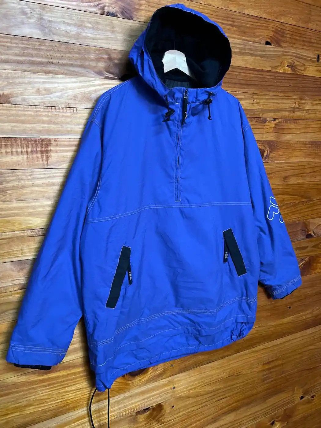 Fila × Vintage Vintage Fila Xtreme Team Pullover Jacket Made in Japan Size US L / EU 52-54 / 3 - 4 Thumbnail