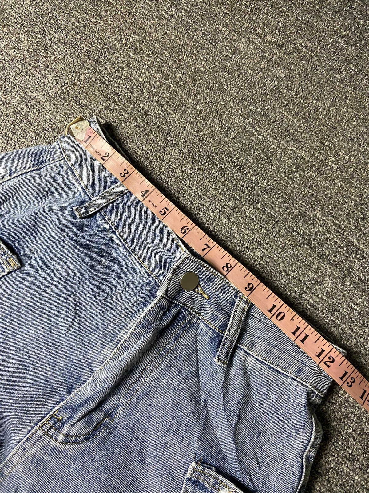 Japanese Brand ROMWE Brand Distressed Denim Ripped Jeans (158) Size 25" / US 0 / IT 36 - 7 Thumbnail