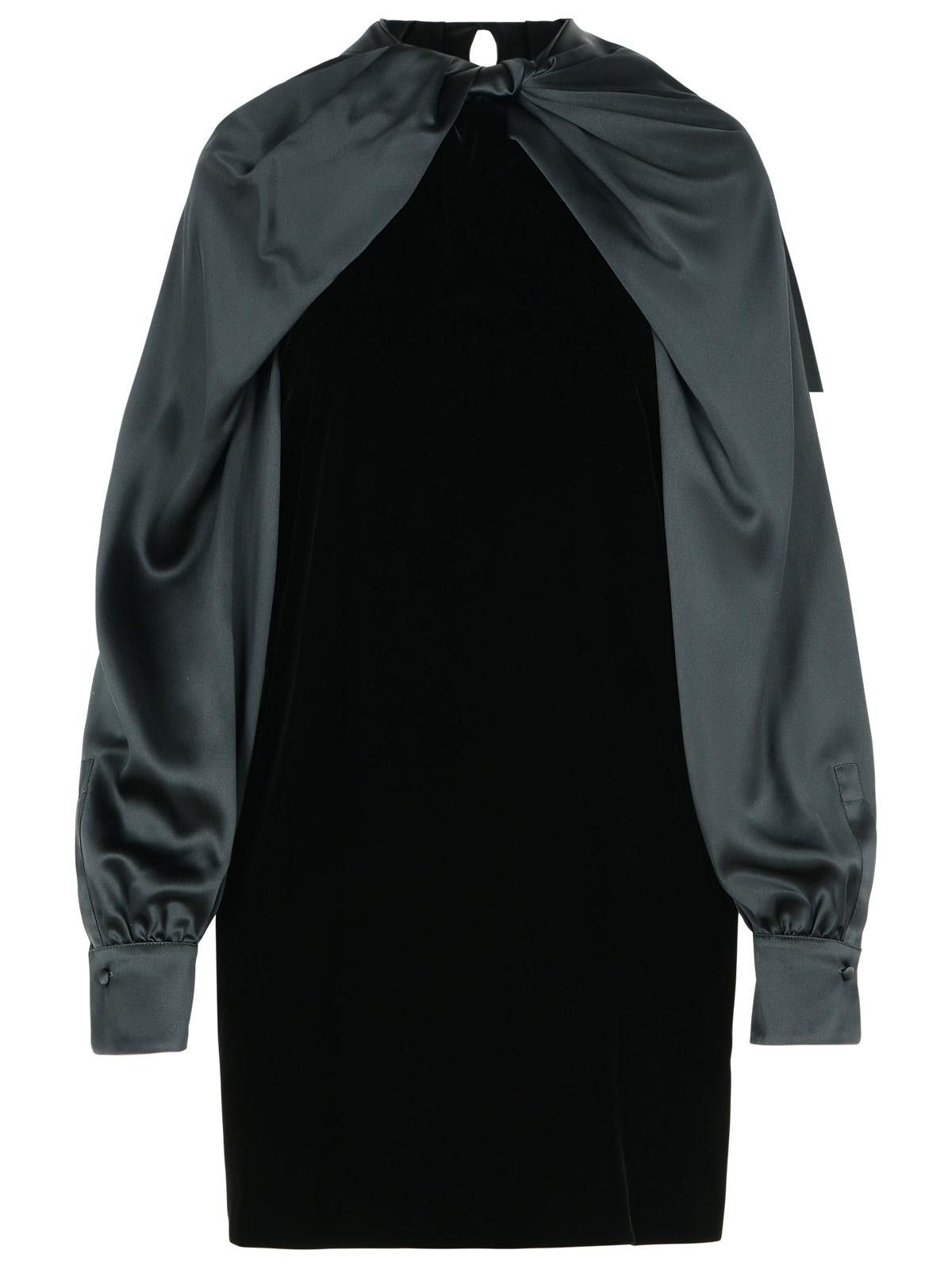 Max Mara MAX MARA 'Zarelia' Black Silk Dress Size S / US 4 / IT 40 - 1 Thumbnail