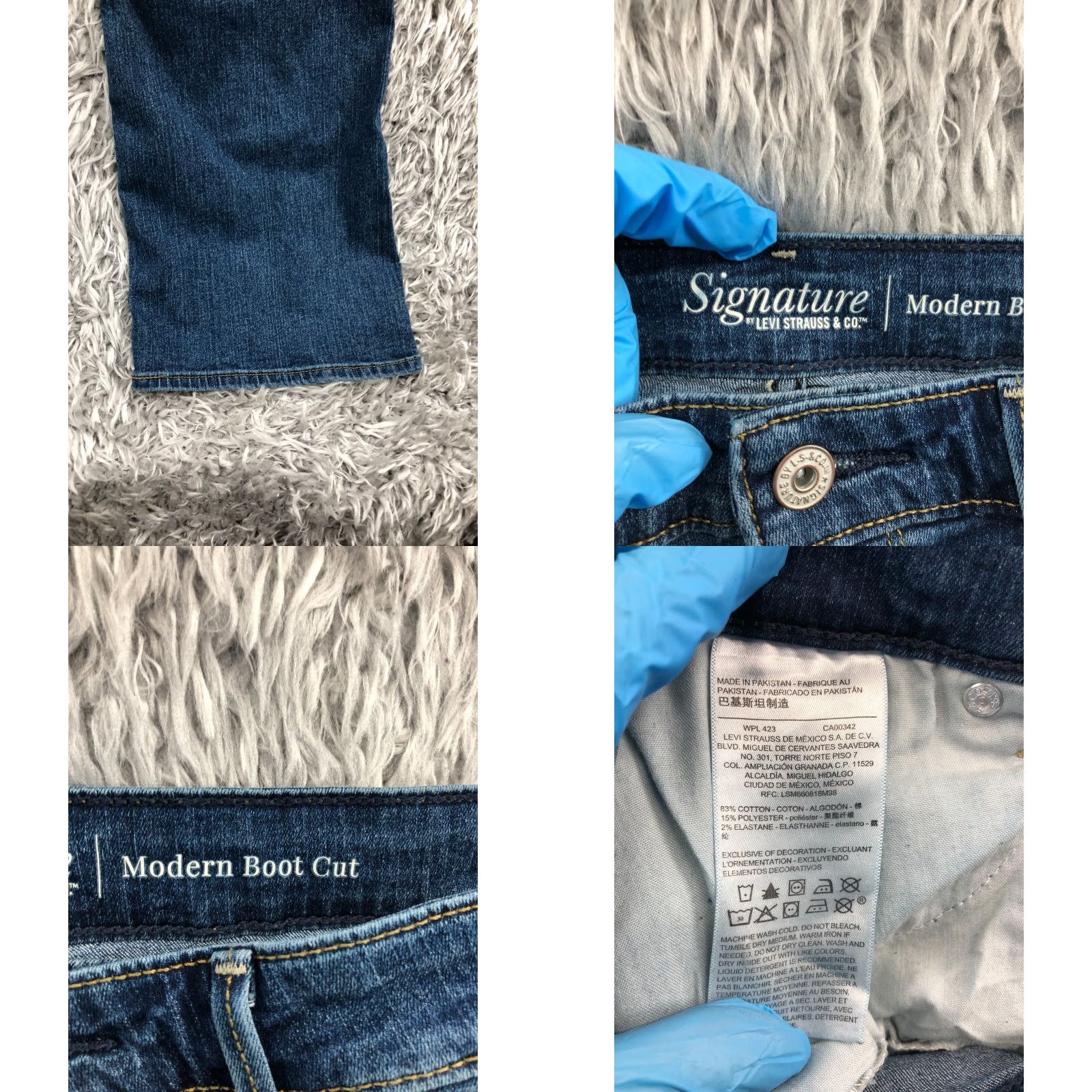 Levi's Levi's Jeans Bootcut Women 14 Medium Wash Blue 32" Inseam Regular 5-Pocket Denim Cotton Size 36" / US 14 / IT 50 - 8 Thumbnail