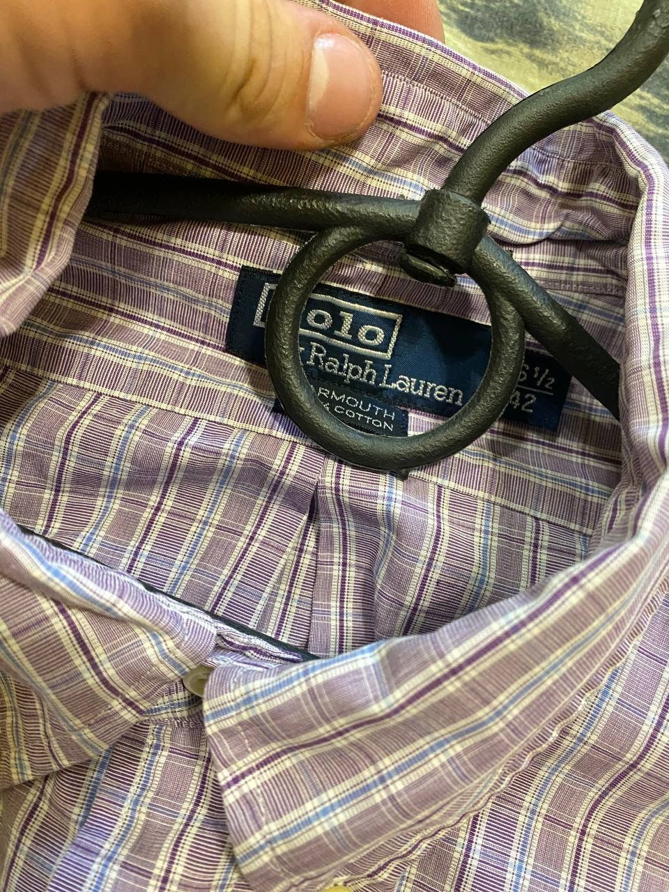Polo Ralph Lauren Vintage Polo Ralph Lauren 100% Cotton Button Up Shirt Size L Size US L / EU 52-54 / 3 - 14 Thumbnail