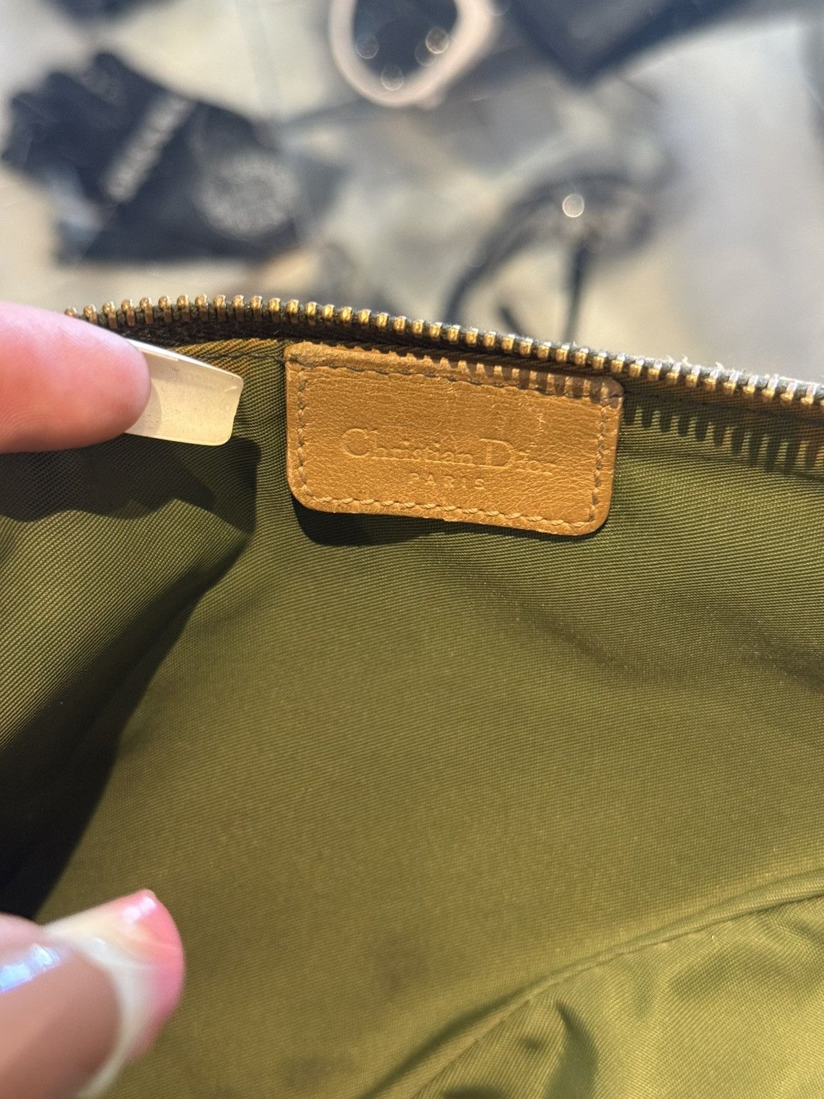 Dior Dior Green Monogram Saddle Size ONE SIZE - 12 Thumbnail