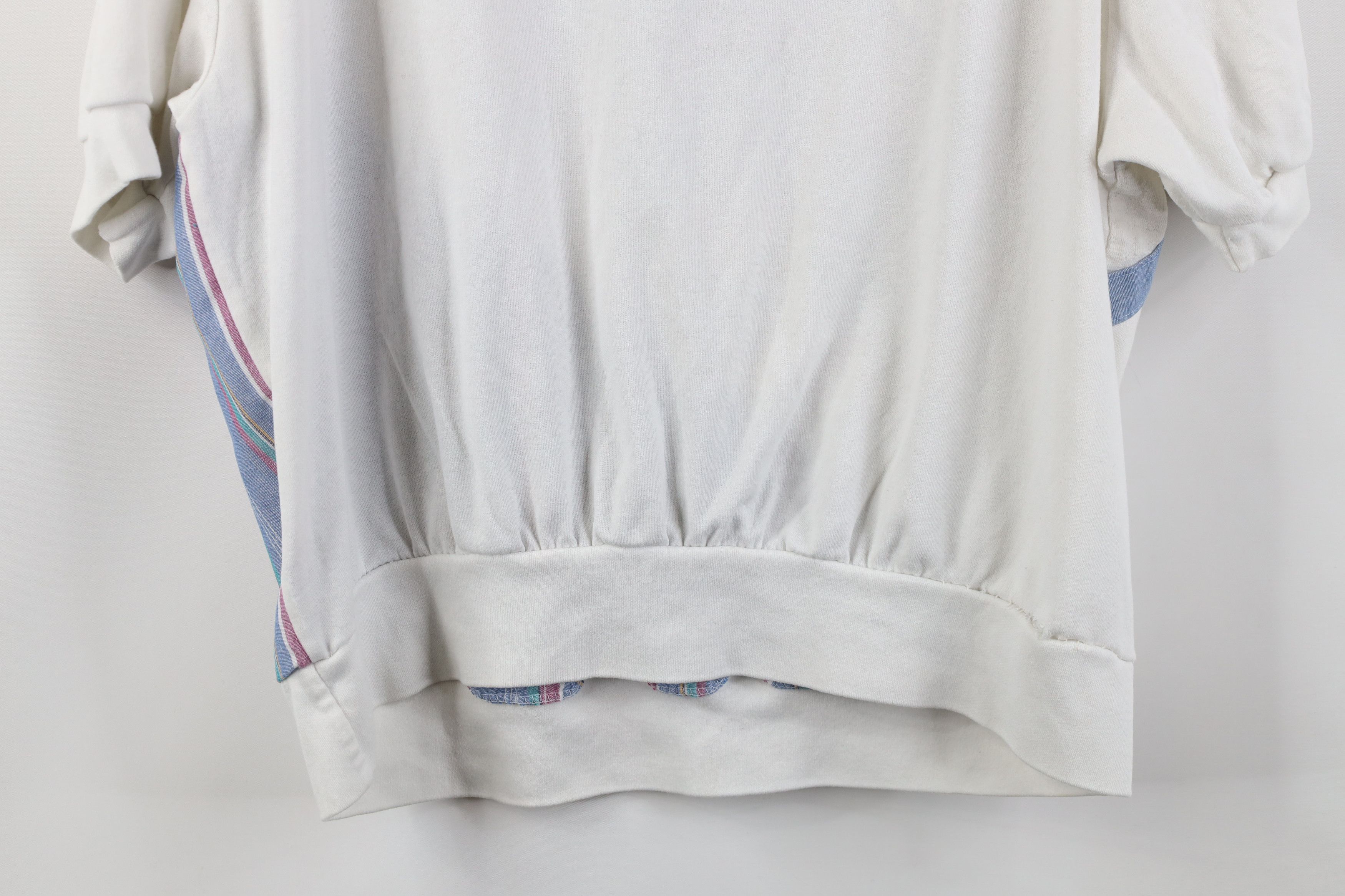 Vintage Vintage 90s Streetwear Fit Flower Beaded Pullover Polo Shirt Size XL / US 12-14 / IT 48-50 - 15 Thumbnail