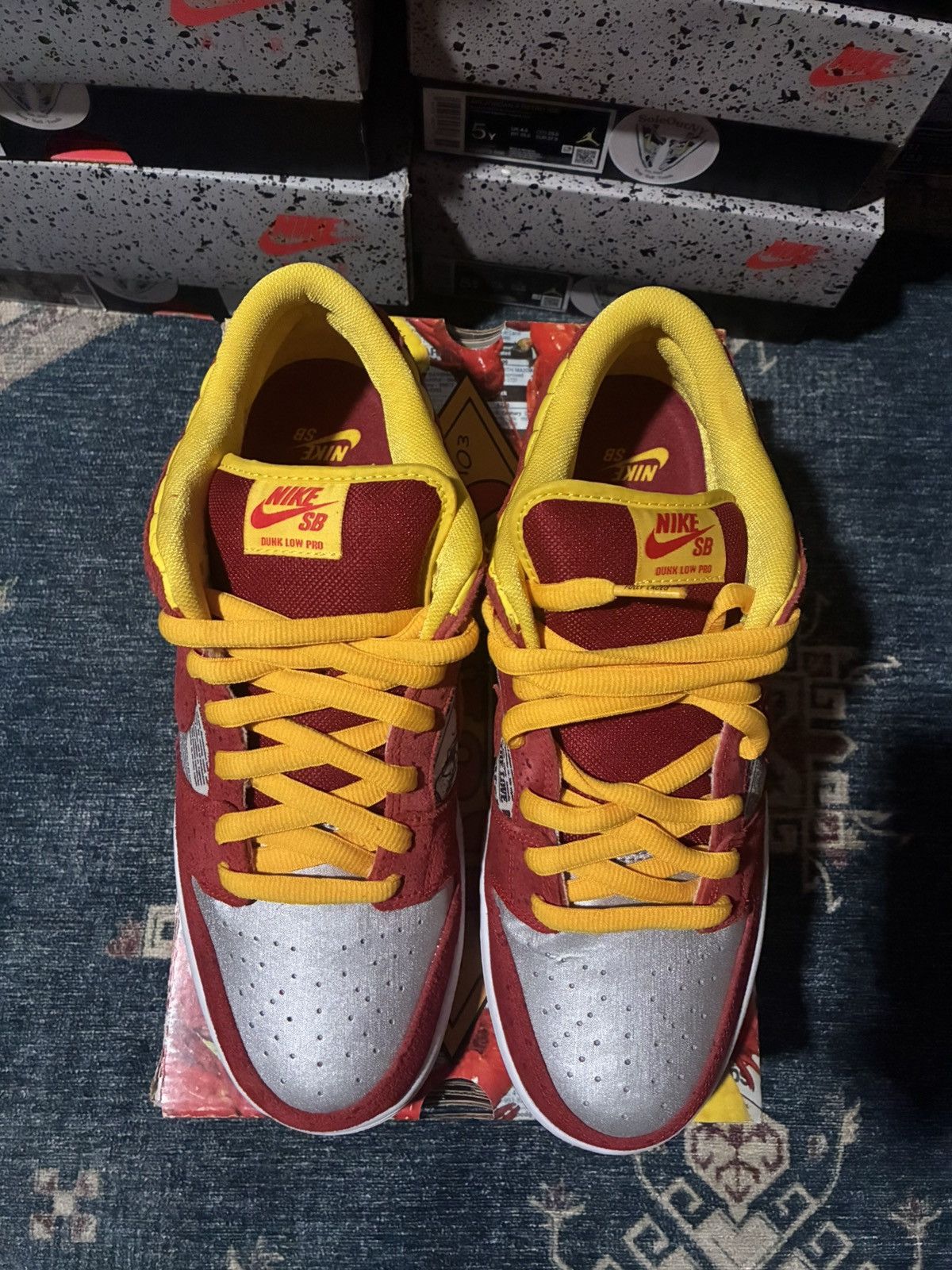 Nike SB Special Box Nike Sb Dunk Low Rukus Crawfish Size US 12 / EU 45 - 7 Thumbnail