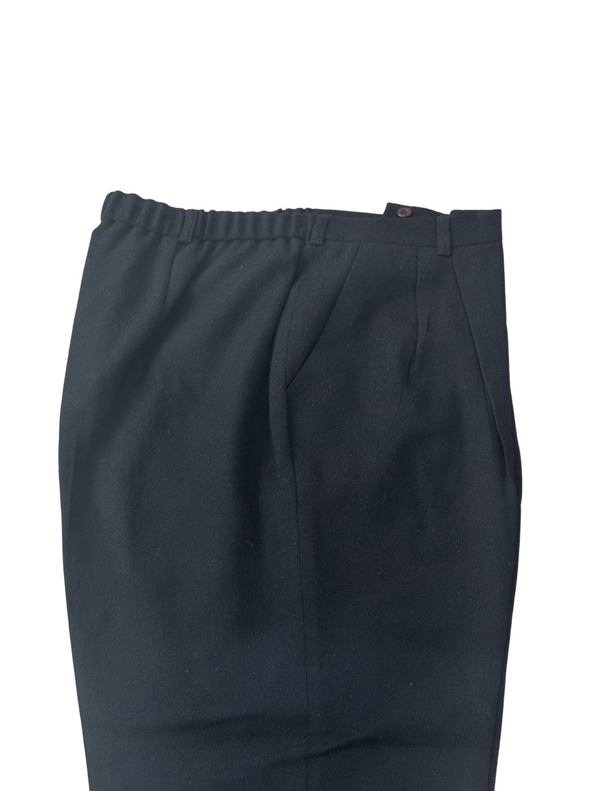 Harve Benard Women’s black wool pants.wp1217 Size 36" / US 14 / IT 50 - 2 Thumbnail