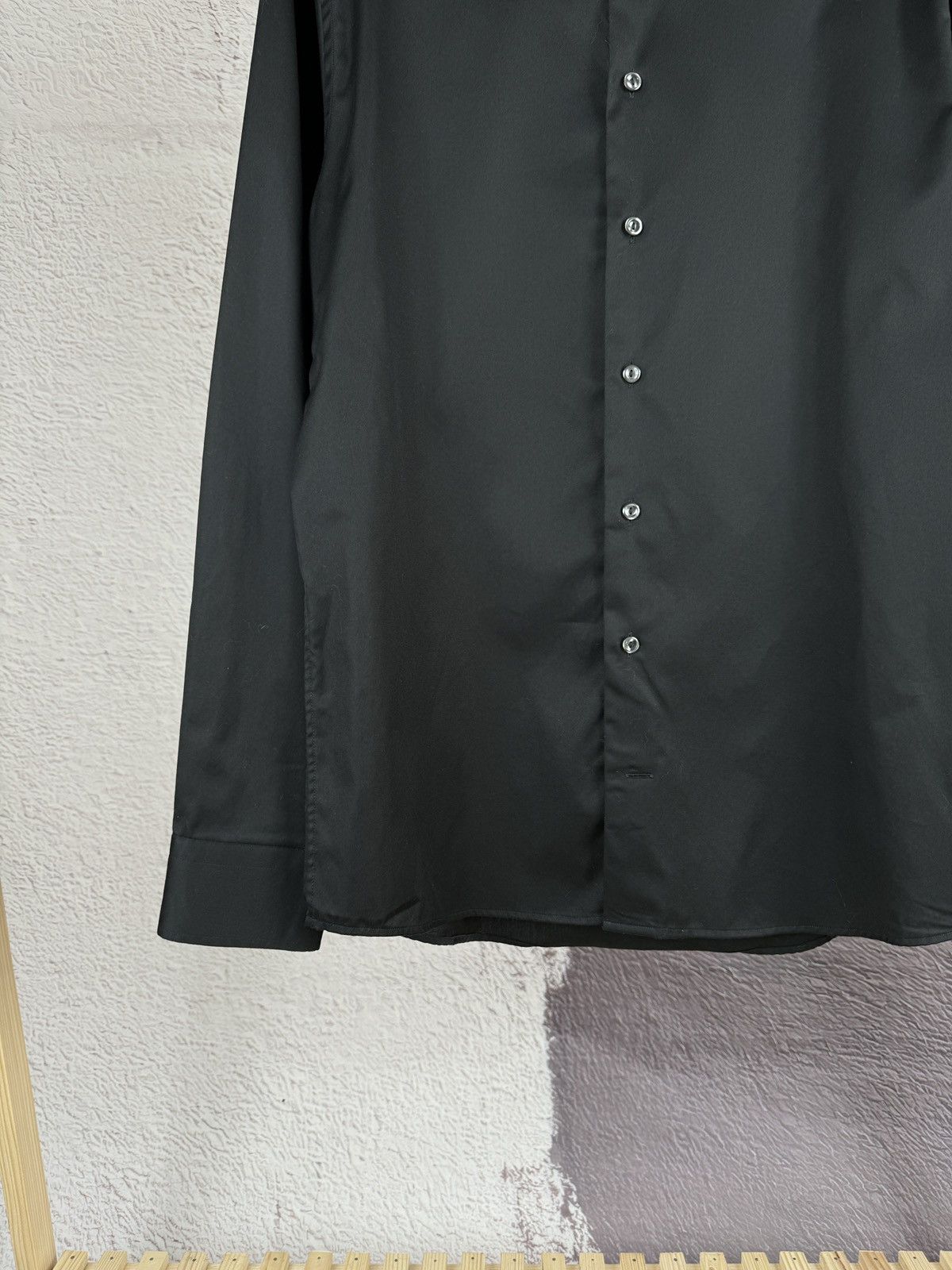 Eton ETON black basic long sleeve shirt size 42 Size US L / EU 52-54 / 3 - 5 Thumbnail