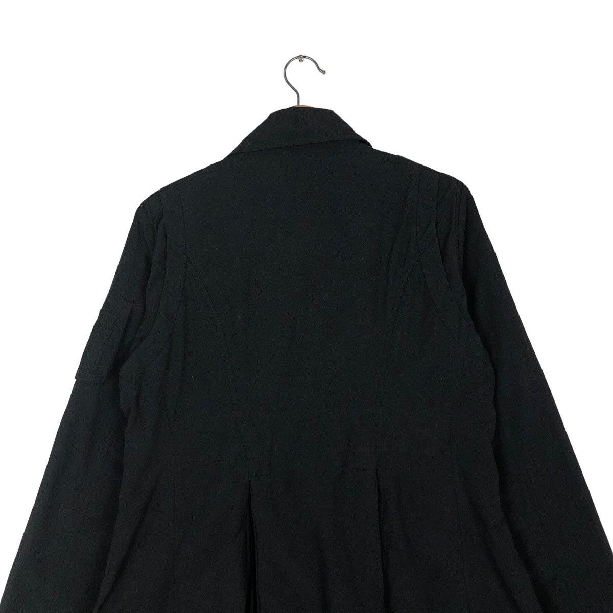 Japanese Brand Rich Black Double Collar Biker Jacket Punk Otto Issey Miyake Size US L / EU 52-54 / 3 - 9 Thumbnail
