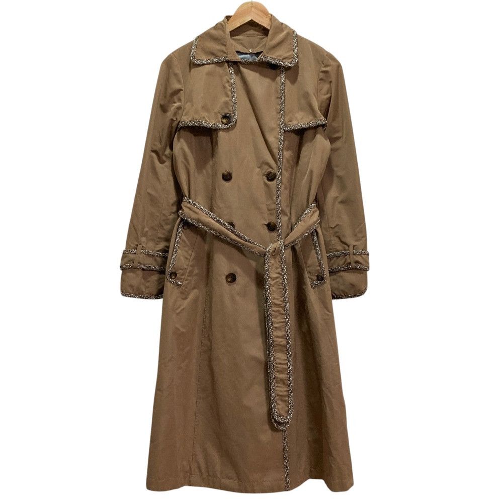 Other Other NEMIKA Tweed Trench Coat Textile Outerwear DUTY FREE for USA Size ONE SIZE - 1 Thumbnail