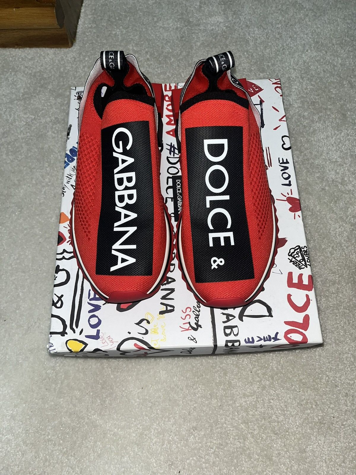 Dolce & Gabbana Sorrento Knit Sneakers