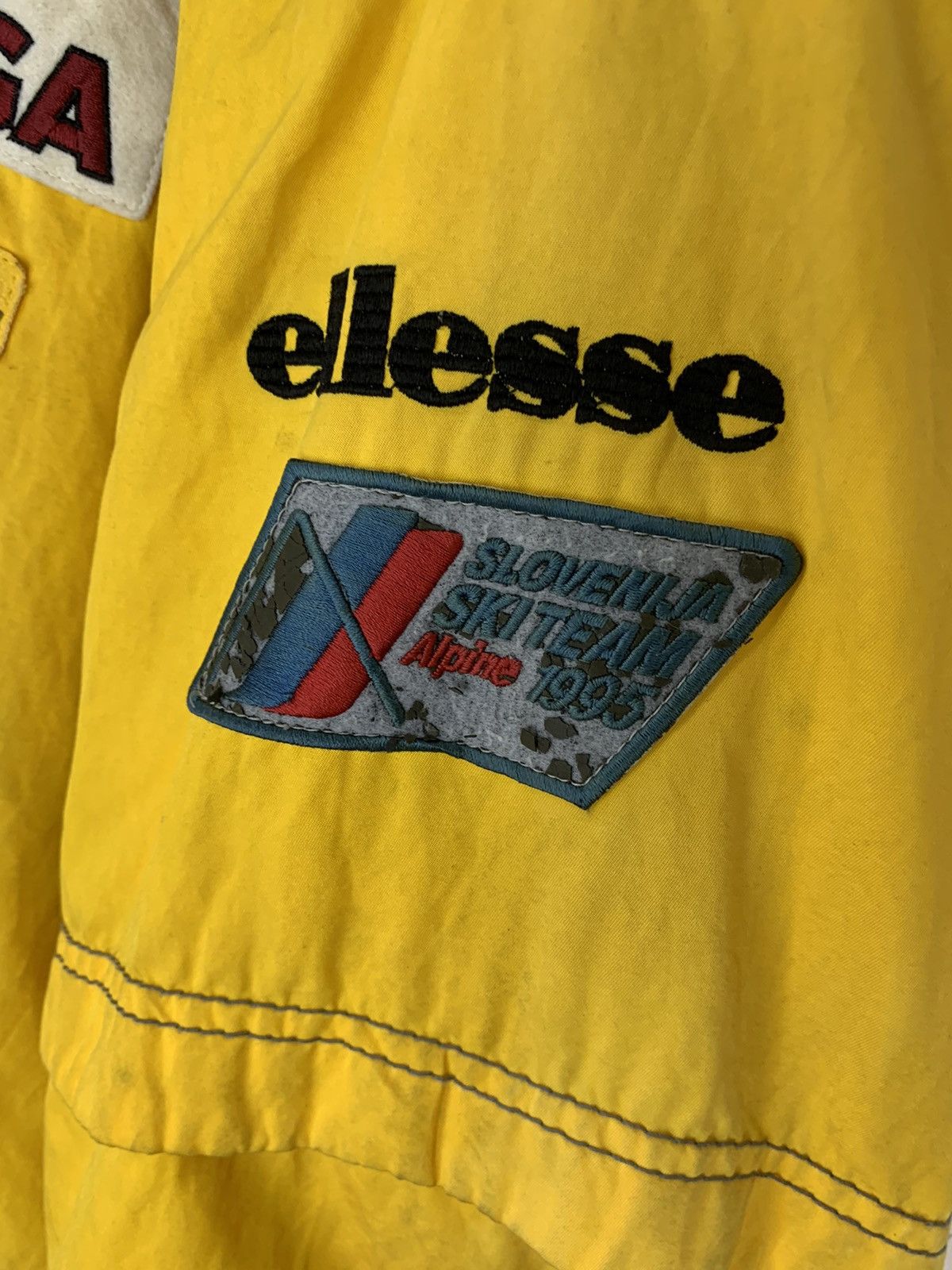 Vintage Vintage ELLESSE Slovenija Puffer Size US L / EU 52-54 / 3 - 5 Thumbnail