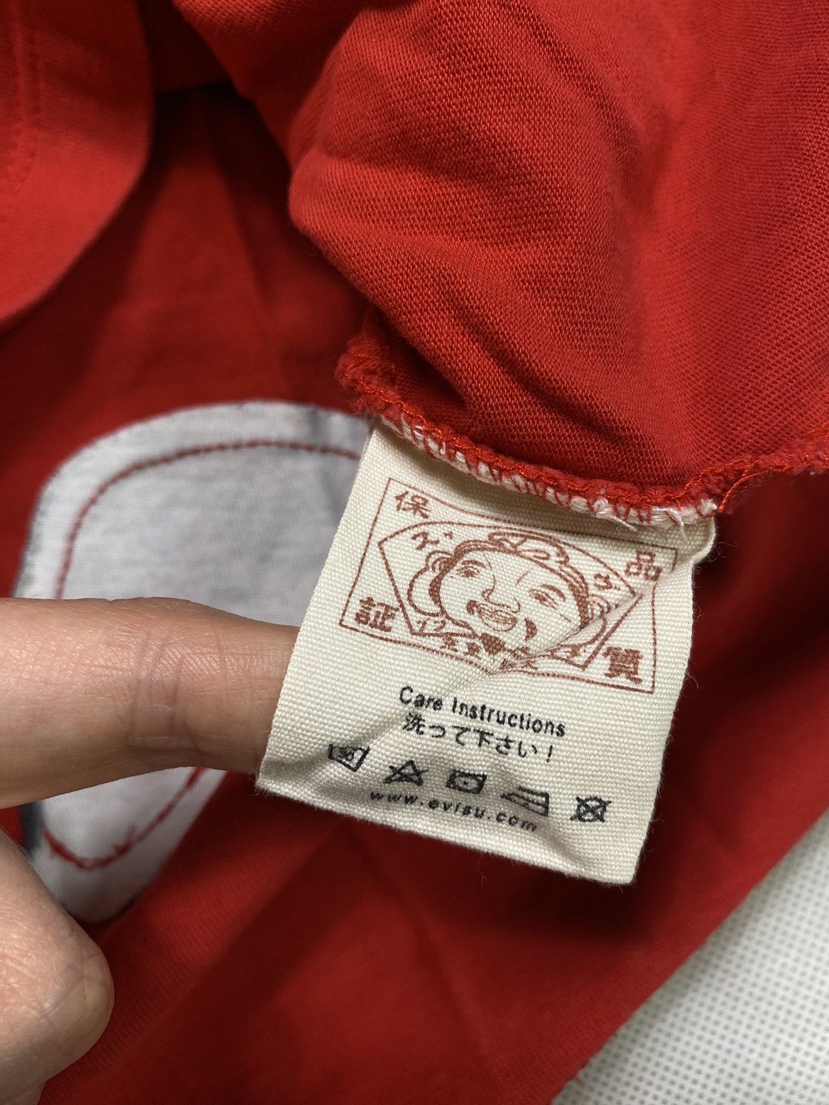 Evisu Evisu red multipocket logo monogram streetwear y2k drip Size US L / EU 52-54 / 3 - 7 Thumbnail
