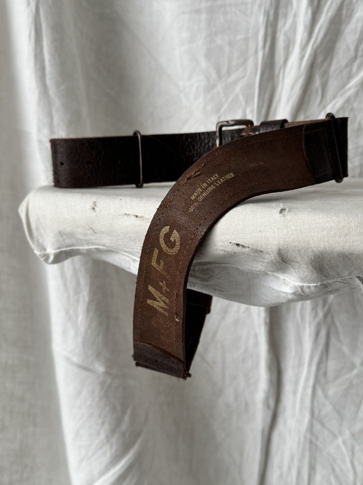 Marithe + Francois Girbaud Vintage Marithe & Francois Girbaud Leather Belt Size ONE SIZE - 2 Thumbnail