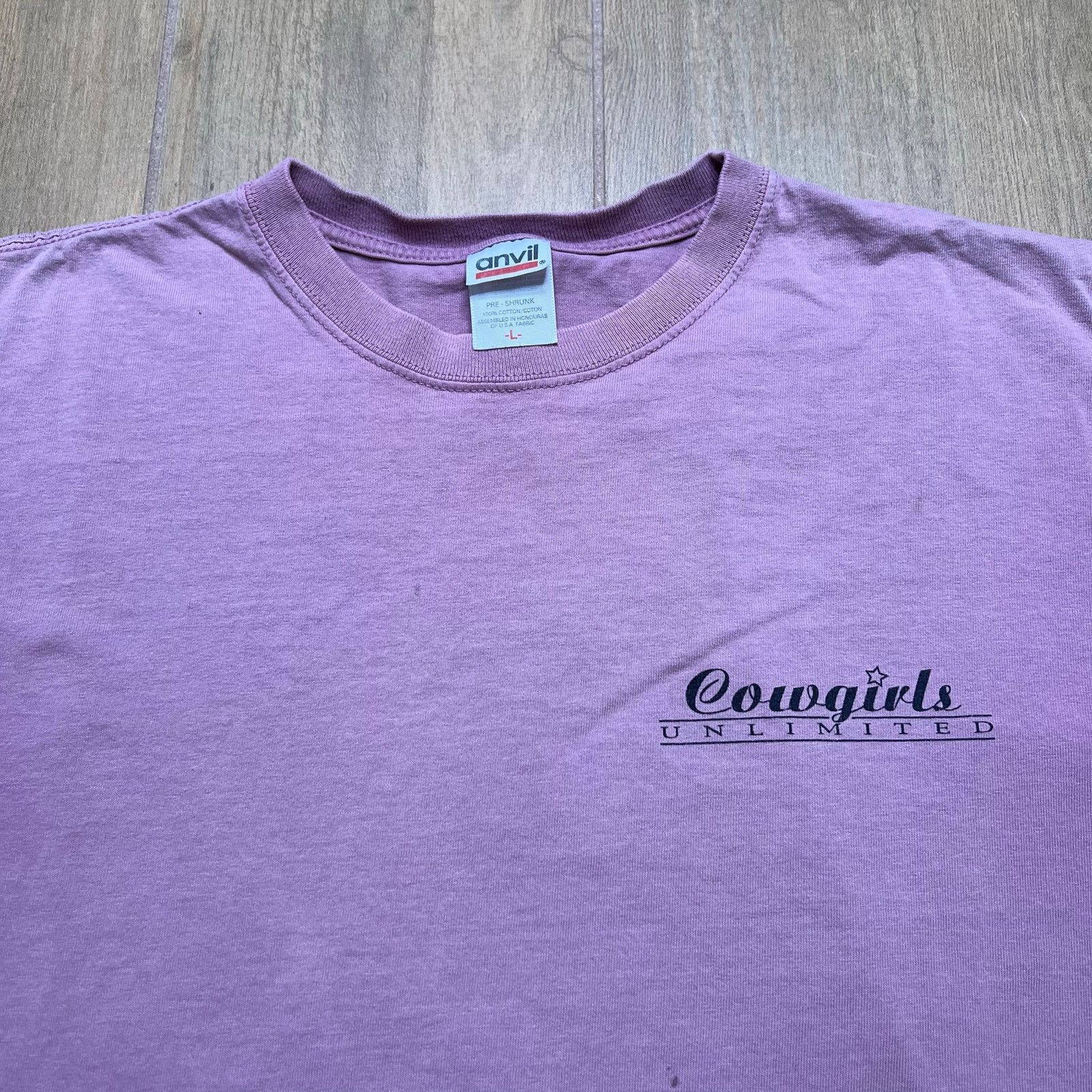 Anvil Vintage Cowgirls T Shirt Sz Large Ride It Like You Stole It Size US L / EU 52-54 / 3 - 2 Thumbnail